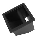 Coffee Knock Box Embedded Bottomless Coffee Knocking Slag Bucket Cafe Bar Powder Grounds Box Black V1294-YM0521-3118230004411