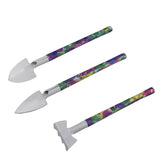 YL/Z10 Purple 10-Piece Floral Gardening Tool Set with Carrying Case - Durable and Stylish V888-ELOSUNG15586