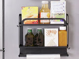 Refrigerator Magnetic Storage Shelf Organizer Strong Magnetic Spice Rack for Refrigerator B Style V1294-YM0626-3118220339812