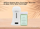 Ellie & Ruby 100ml Digital Wax Warmer 100ml Aloe Vera Cartridge Pack V238-SUPDZ-41080419680336