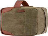 1 Piece Green Canvas Toiletry Bag, Waterproof Travel Organizer V1237-MS-912-153