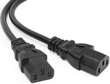 4-Pack UPS Server Y Splitter C14 to 2 x C13 Power Extension Cable V1259-DP01-A-578