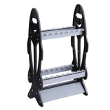 Seamanship Fishing Rod Holder 16 Storage Rack Fishing Pole Stand Garage Organizer Holds FISH-ROD-PL-BK