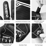 Breathable Mesh Motorcycle Gloves Touchscreen with TPR Palm Pad Hard Knuckle-White-Small V1164-325737