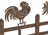 Chook Family 5 Hooks Wall Hanging 56cm V637-06974HKS