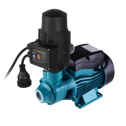 Giantz Peripheral Water Pump Garden Boiler Car Wash Auto Irrigation QB60 Black PUMP-QB60-IT-BU-TPC