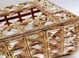 Tissue Box Crystal Iron Shining Paper Holder Home Accessories for Coffee Bar Hotel Living Room V1294-YM0717-3117220200611
