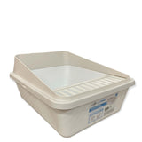 High Back Cat Litter Tray Small - Pet Fresh Clean Kitten Toilet Box V238-SUPDZ-39848436760656