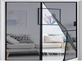 Magnetic Screen Door, Heavy Duty Self-Sealing, Screen Size 50"x81", Fit Door Size up to 48x80 V1188-ZC-01-18