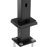 VEVOR Cable Railing Post, 36" x 1" x 2" Angled Hole Stair Railing Post, 10 Pre-Drilled Holes, SUS304 V952-1JZLGZHS91424HS5GV0