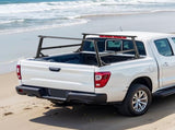 Truck Ladder Rack, 53.3-80.01 cm Height, Adjustable Non-Drilling Aluminum Cargo Rack with Sidebar, V952-PKHJTJKLDCBKLL6NPV0