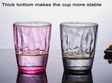 SZKIANGZXC Shatterproof Drinking Cups, Drinking Glasses, Set of 6, Plastic glass cup,16 oz plastic V1258-DP02-C-682