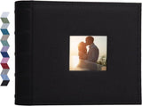 Photo Album With Front Window, Holds 200 4x6 Photos, Acid Free PVC Free Pages With Memo Space, For V1237-ZY-807-325
