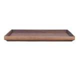 Walnut Wooden Tray Rectangle Serving Tray Tenon Structure Chinese For Tea Fruit Dessert Bread L V1294-YM0523-3118220049113