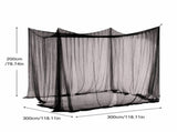 Extra Large Outdoor Net Tent 9.8x9.8 Feet Mosquito Mesh Screen Room Gazebo for Patio Camping Picnic V1366-AZ2-W-17425
