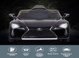 Kahuna Licensed Lexus LC 500 Kids Electric Ride On Car - Black CAR-LEX-1618-BK