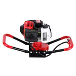 Giantz 65CC Post Hole Digger Motor Only Petrol Engine Red DI-ST-OV-N-RDBK