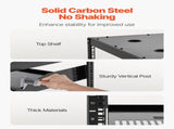 10U Open Frame Network Rack, 585 mm Depth, Wall Mounted or Floor Standing Server Rack, Heavy Duty 4 V952-KFSJJHS10UW2AL07C001V0