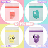 120pcs Car Trash Bag, Stick-on Disposable Trash Bag Leakproof Vomit Bags for Car, Kitchen, Travel, V1107-799-57520