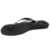ARCHLINE Breeze Arch Support Orthotic Thongs Flip Flops Arch Support - Black - 41 EUR V563-ARB001-BLK-41