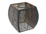 Metal Lamp Shade E26 E27 Iron Spider Web Style Hollow Out Decorative Lampshade Cover for Table Wall V1294-YM0901-3119240086111