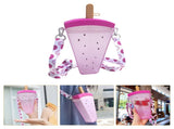 JWDX Glass and Bottle Clearance! Cute Watermelon Straw Water Bottle Ice Cream Popsicle Cup with V1189-LWWAL-20260325-02968