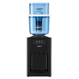 Devanti Water Cooler Dispenser Bench Top 22L w/2 Filter WD-1103-22L-2FT-BK