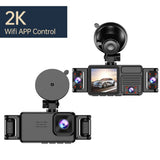 Cam Front and Rear Car 2K Dash Cam 5 Channel 360&deg View Car Camera with Night Sight WDR Parking Mode V1369-AZ3-W-16134