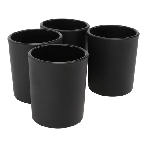 40 Pack Black Matt Tealight Candle Holder 6.5cm Festival Decor Wedding Propose Parties Holiday and V382-BLKFHX40