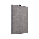 Light Gray Leather Tablet Case For Microsoft Surface Pro X - 13 Inch PRL-5091191060DBT
