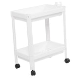 Bathroom Tower Shelf Plastic Freestanding Storage Rack Organizer Multifunctional Shelving Unit for V1294-YM0706-3112230061614