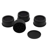 4PCS Round Furniture Feet Mat Rubber Sponge Plastic NonSlip Risers Lifts Height Floor Protector V1294-YM0901-3111210211611