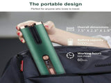 Cordless Automatic Hair Curler with Adjustable Temperature - Purple V888-ELOSUNG15319