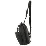 Pierre Cardin Cross Body Tactical Sling Bag Rucksack Army Style in Black V563-PC3857-BLACK