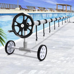 Aquabuddy Pool Cover Roller 6.55m Adjustable Swimming Pool Solar Blanket Reel PC-ROLLER-64