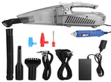 4In 1 Dry and Wet DualUse Car Vacuum Cleaner Inflator Pump Tire Pressure Measurement V1294-YM0901-3113200208311