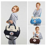 Small Pink Fashionable Large-Capacity Cartoon Bear Shoulder Crossbody Mommy Bag Stylish and V888-ELOSUNG17283