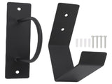 Battle Rope Wall Anchor Kit Carbon Steel Wall Mount Exercise Rope Organizer Bracket with Storage V1294-YM0901-3114250034111