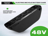 Battery Case for 91PCS 18650 Cells Box Electric Bicycle DIY Downtube 48V V1192-AZ-W-22272