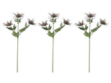 Artificial Thistle Flowers Simulation Plant Fake Plastic Flowers Greenery Window Home Decoration V1294-YM0901-210424QJ03-4