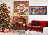1008 Pieces Advent Calendar Jigsaw Puzzle with 24 Numbered Boxes, Christmas Village Design for V1189-LC-SD-00052