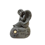 Welcome Garden Angel w Solar Light 44cm V637-49462WEL