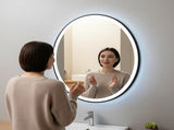 Oval Mirror LED Anti-Fog Illuminated Bathroom Living Room V63-840651