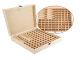 87 Slots Wooden Large Essential Oil Storage Holder Box Case Container Organizer V1294-YM0901-JY05376