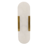 Marble Wall Lamp Modern Unique Patterns 3000k Warm Light Vanity Light for Dining Rooms Living Rooms V1294-YM0901-3119250023011