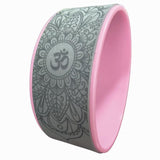 yoga wheel, pilates wheel, back bending wheel, flexibility equipment, yoga props, pilates V1102-142-80697-PNK-1