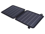 10W Portable Solar Charger 5V Monocrystalline Foldable Solar Panel with USB C USB A Outputs V1294-YM0901-3114250033811