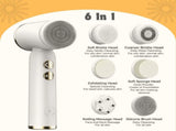 Facial Cleansing Brush - Sonic Roller - Spin - Facial Cleanser - Facial Care - Keratin V1188-MS-313-0473