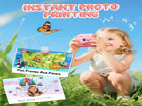48MP Kids Digital Camera with Instant Print, 1080p FHD, 10x Zoom, 32GB Memory Card, 3-inch Screen, V1188-MS-325-0020