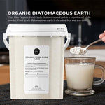 300g Organic Fine Diatomaceous Earth Tub - Food Grade Fossil Shell Flour Powder V238-SUPDZ-30507915247696